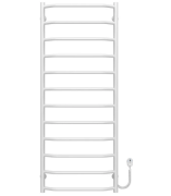 Електрична сушарка для рушників Deffi Трапеція П12 500х1300 праве підключення білий C.TR.130.50.12.E.W.R.5