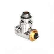 Вентиль Terma Cylinder термостатичний кутовий метал хром TGZTCR009