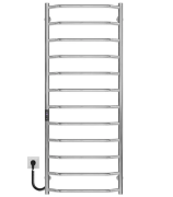 Электрический полотенцесушитель Deffi Трапеция П12 500х1300 левое подключение JD03 хром C.TR.130.50.12.E.C.L.1