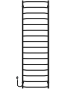 Электрический полотенцесушитель Deffi Трапеция П16 500х1700 левое подключение черный C.TR.170.50.16.E.B.L.5