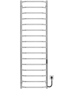 Електрична сушарка для рушників Deffi Трапеція П16 500х1700 праве підключення JD03 хром C.TR.170.50.16.E.C.R.1