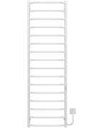 Электрический полотенцесушитель Deffi Трапеция П16 500х1700 правое подключение WD03 белый C.TR.170.50.16.E.W.R.3