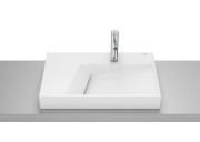Раковина для ванной Roca Geometric View 60х42 см сантехническая керамика белый матовый A32727662B