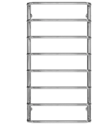 Сушка для рушників водяна Deffi Стандарт П8 500х1000 бічне праве підключення хром C.SS.100.50.8.C.C