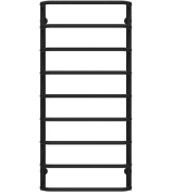 Сушка для рушників водяна Deffi Стандарт П9 500х1100 нижнє підключення чорний C.SS.110.50.9.B.A