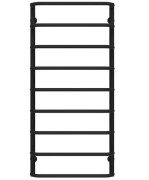 Сушка для рушників водяна Deffi Стандарт П9 500х1100 бічне праве підключення чорний C.SS.110.50.9.B.C