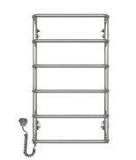 Електрична сушарка для рушників Deffi Стандарт П6 400х800 ліве підключення хром C.SS.80.40.6.E.C.L.5