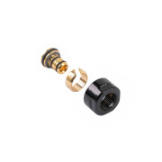 Адаптер на металопластик Теrma 24X19 CYLINDER чорний TGACZ001