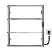 Електрична сушарка для рушників Deffi Стандарт П4 500х600 праве підключення JD03 хром C.SS.60.50.4.E.C.R.1