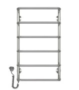 Електрична сушарка для рушників Deffi Стандарт П6 500х800 ліве підключення хром C.SS.80.50.6.E.C.L.5