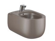 Біде підвісне Roca Beyond 39,5х58 см сантехнічна кераміка кавовий A3570B6660