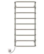 Електрична сушарка для рушників Deffi Стандарт П9 500х1100 ліве підключення хром C.SS.110.50.9.E.C.L.5