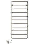 Електрична сушарка для рушників Deffi Стандарт П10 500х1200 ліве підключення хром  C.SS.120.50.10.E.C.L.5