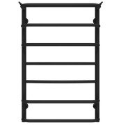 Сушка для рушників водяна Deffi Юність П7 400х800 нижнє підключення чорний C.YU.80.40.7.B.A