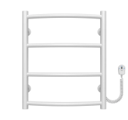 Електрична сушарка для рушників Deffi Класик П4 400х500 праве підключення білий C.DK.50.40.4.E.W.R.5