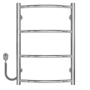 Электрический полотенцесушитель Deffi Классик П4 400х600 левое подключение хром C.DK.60.40.4.E.C.L.5