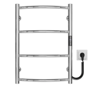 Електрична сушарка Deffi Класик П4 400х600 ліве підключення WD03 білий C.DK.60.40.4.E.W.R.3