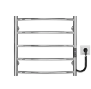 Електрична сушарка для рушників Deffi Класик П5 500х500 праве підключення JD03 хром C.DK.50.50.5.E.C.R.1