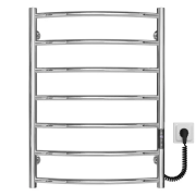 Електрична сушарка для рушників Deffi Класик П7 500х700 праве підключення JD03 хром C.DK.70.50.7.E.C.R.1