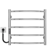 Електросушарка для рушників Deffi Класик П5 500х500 ліве підключення JD03 хром C.DK.50.50.5.E.C.L.1