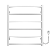 Электрический полотенцесушитель Deffi Классик П6 500х600 правое подключение белый C.DK.60.50.6.E.W.R.5