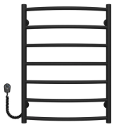 Электрический полотенцесушитель Deffi Классик П7 500х700 левое подключение черный C.DK.70.50.7.E.B.L.5