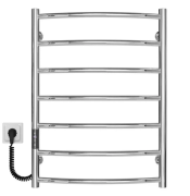 Электрический полотенцесушитель Deffi Классик П7 500х700 левое подключение JD03 хром C.DK.70.50.7.E.C.L.1