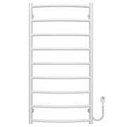 Електросушарка для рушників Deffi Класик П9 500х1000 праве підключення білий C.DK.100.50.9.E.W.R.5