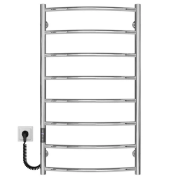 Электрический полотенцесушитель Deffi Классик П8 500х900 левое подключение JD03 хром C.DK.90.50.8.E.C.L.1