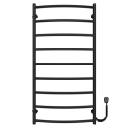Электрический полотенцесушитель Deffi Классик П9 500х1000 правое подключение черный C.DK.100.50.9.E.B.R.5
