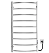 Электрический полотенцесушитель Deffi Классик П9 500х1000 правое подключение JD03 хром C.DK.100.50.9.E.C.R.1