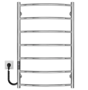 Электрический полотенцесушитель Deffi Классик П7 500х800 левое подключение JD03 хром C.DK.80.50.7.E.C.L.1