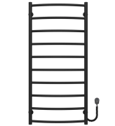 Электрический полотенцесушитель Deffi Классик П10 500х1100 правое подключение черный C.DK.110.50.10.E.B.R.5