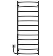 Електросушарка для рушників Deffi Класик П12 500х1300 ліве підключення JD03 чорний C.DK.130.50.12.E.B.L.1