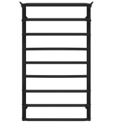 Сушка для рушників водяна Deffi Юність П9 500х900 нижнє підключення чорний C.YU.90.50.9.B.A