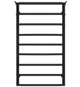 Сушка для рушників водяна Deffi Юність П9 500х900 бічне праве підключення чорний C.YU.90.50.9.B.C