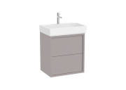 Тумба с раковиной Roca Tura Unik 43х60 МДФ благородно-серый A852026559