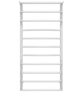 Полотенцесушитель водяной Deffi Юность П11 500х1100 боковое правое подключение белый C.YU.110.50.11.W.C