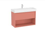 Тумба с раковиной Roca Tura Unik 43х100 МДФ светлый терракотовый A852037560
