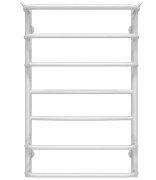 Сушка для рушників водяна Deffi Юність П7 500х800 нижнє підключення білий C.YU.80.50.7.W.A