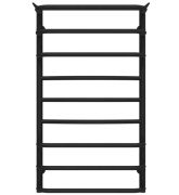 Сушка для рушників водяна Deffi Юність П9 500х900 бічне праве підключення чорний C.YU.90.50.9.B.C