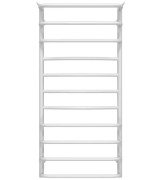 Сушка для рушників водяна Deffi Юність П11 500х1100 бічне праве підключення білий C.YU.110.50.11.W.C