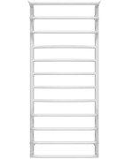 Полотенцесушитель водяной Deffi Юность П12 500х1200 боковое левое подключение белый C.YU.120.50.12.W.B