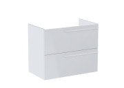 Тумба під раковину Roca Ella 78,5x44,6 см ДСП білий глянець A857770806