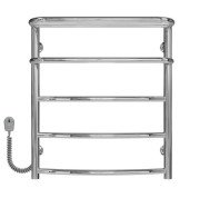 Електрична сушарка для рушників Deffi Готель П5 400х600 ліве підключення хром C.OD.60.40.5.E.C.L.5