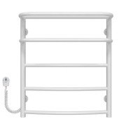 Електрична сушарка для рушників Deffi Готель П5 400х600 ліве підключення білий C.OD.60.40.5.E.W.L.5