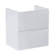 Тумба під раковину Roca Ella 58,5x44,6 см ДСП білий глянець A857769806
