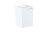 Шафка для ванної Roca Ella 40х44,6 см з кошиком для білизни ДСП білий матовий A857774529