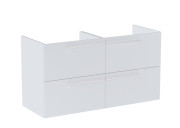 Тумба под раковину Roca Ella 118,5x44,6 см ДСП белый матовый A857772529