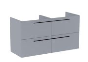 Тумба под раковину Roca Ella 118,5x44,6 см ДСП жемчужно-матовый A857772530